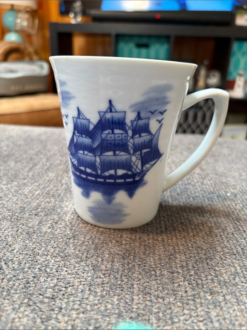 Nantucket Distributor Co Nautical Ceramic Coffee Mug